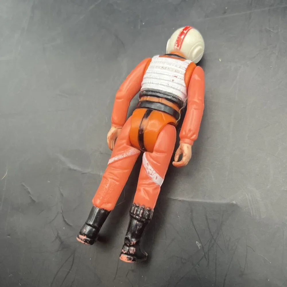 Vintage Star Wars Luke Skywalker X Wing Fighter Pilot Action Figure 1978 HK